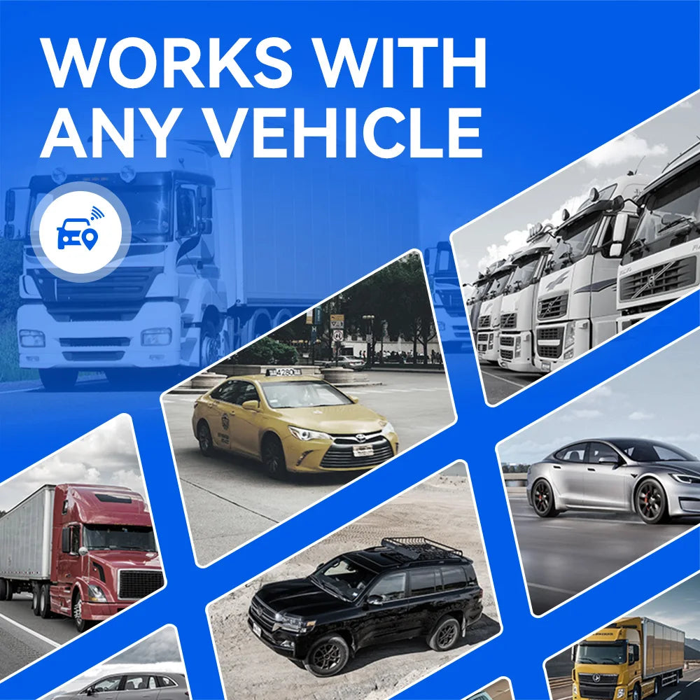 GPS Tracker with Real-Time Location, Engine Cut-Off, Voice Monitoring, and Geofencing for Vehicles and Motorcycles