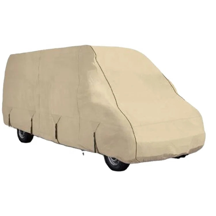VTX-1381541 JK Fit Class B RV Cover 22-24ft Waterproof Heavy Duty All Weather Camper Van Zipper Entry Nonwoven Fabirc, Polyester