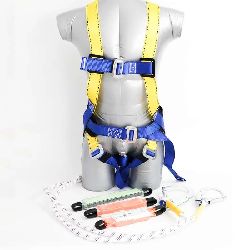 Polyester Ratchet Lashing Strap 1500-3000kg Breaking Strength 1000-5000kg Capacity 5m/6m Length Blue/Yellow