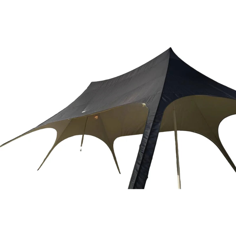 Waterproof Camping Tent with Aluminum Frame and Galvanized Steel Pipe for Outdoor Events and Parties