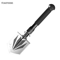 VTX-4756645 New Product Outdoor Survival Camping Multifunctional Gardening Tools Shovel Aluminum Multi-Functional Garden Hiking