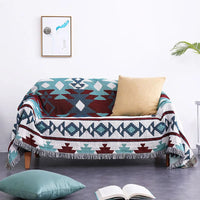 Custom Logo Modern Polyester/Cotton Throw Blanket-Inflatable