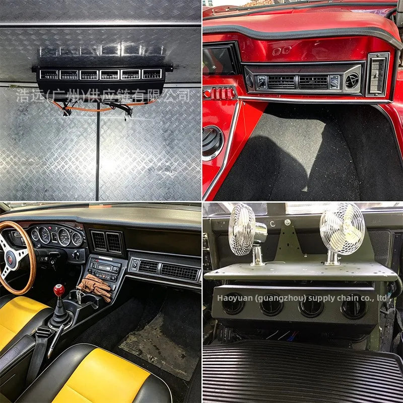 24V Remote Control Air Conditioning System for Left-Hand Drive Cars
