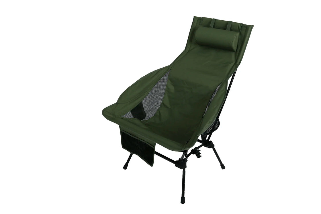 Lightweight Aluminum Adjustable Portable Folding Beach Chair for Outdoor Use