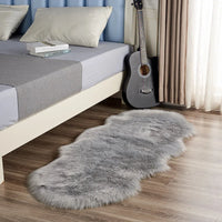 Plush Carpet Imitation Sheepskin Bedroom Wool Sofa Cushion B