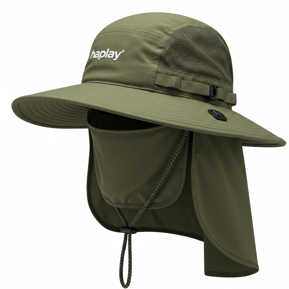 UV Protection Bucket Hat for Outdoor Activities, Adjustable Size, Unisex, Various Fabrics and Patterns