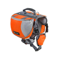 VTX-4387877 Adjustable Outdoor Hiking Pet Dog Backpack Oxford Material Zipper Solid Harness Carrier Travel Fashionable Comfortable