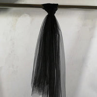 Swiss Dot Tulle Chair Sashes Organza Chair Back Bow Sheer Ya
