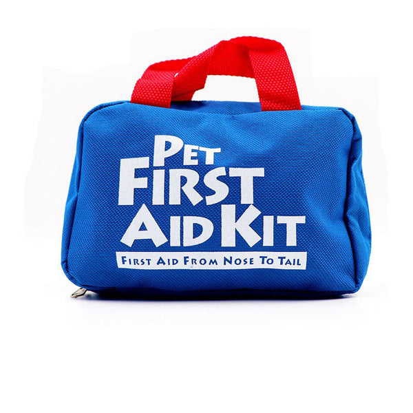 VTX-4991397 45 Piece Portable Cute Pet First Aid Kit Dogs Cats Outdoor Home Emergency Decor Gifting Patio Garden Centerpiece