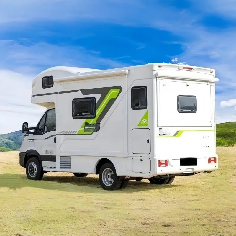 Customizable Luxury Motorhome Camper Truck 4x2 RV Off-Grid Travel Caravan with Full Equipment