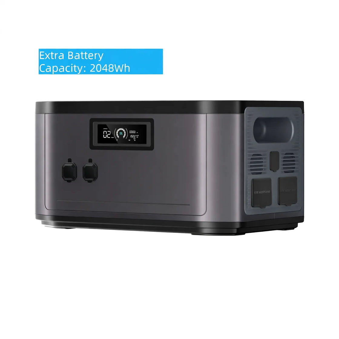 5000W Portable Solar Energy System with LiFePO4 Battery and Pure Sine Wave Inverter, Model BP2000E PRO
