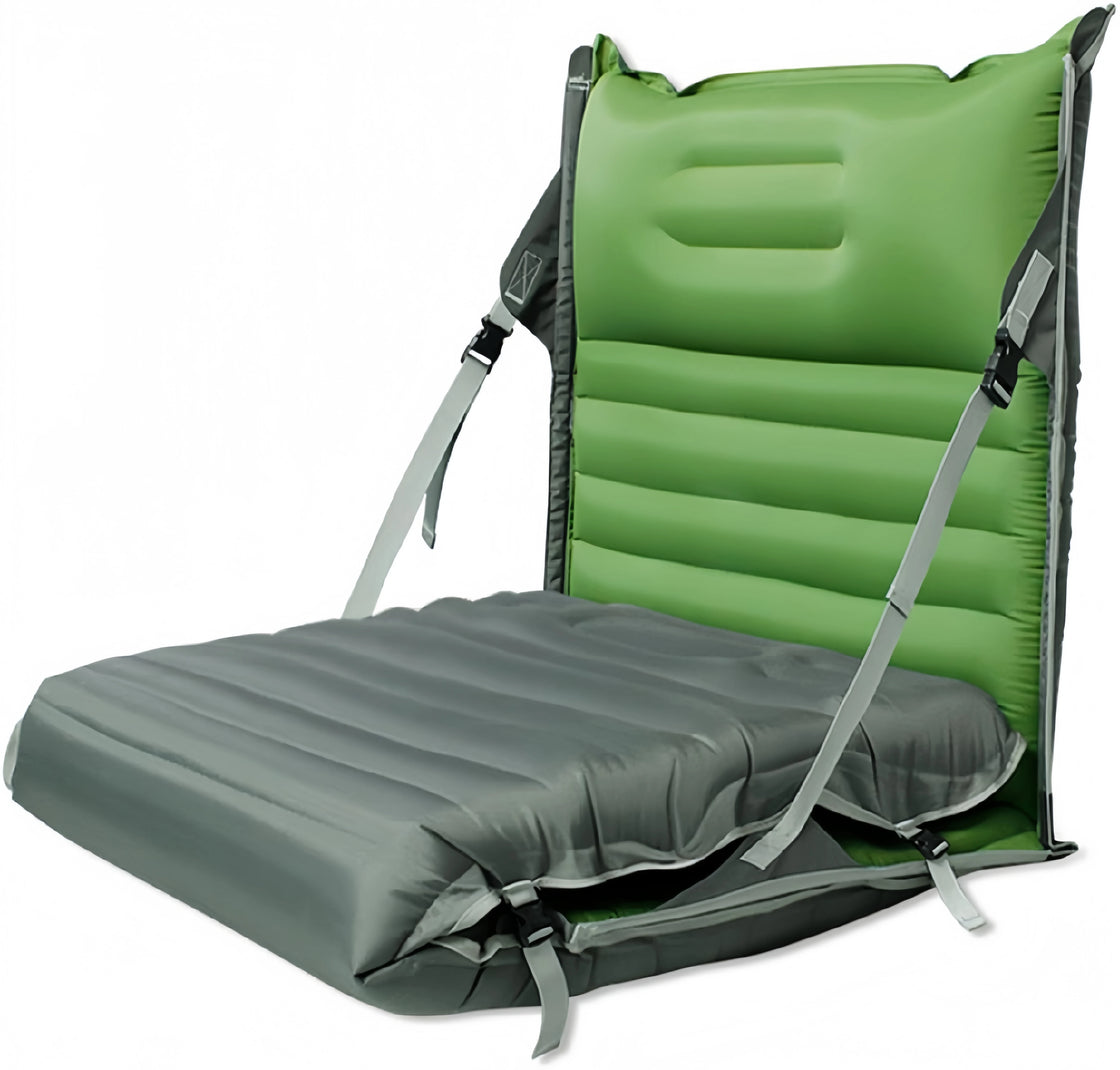2 in 1 Camping Sleeping Pad Convertible Sofa Air Mattress Multi-Functional Lounge for Outdoor Use