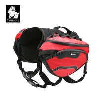 VTX-5816357 Truelove Outdoor Waterproof Safety Escape Proof Pet Backpack Harness Comfortable Multifunctional Dog Saddle Bags