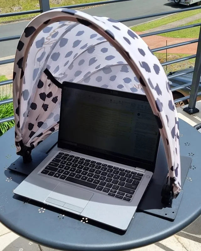 Outdoor Portable Sun Protection Face Cabana Sun Shade, Model SYC-021, Lightweight Polyester, UV Protection, Quick Automatic Opening