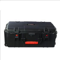 VTX-1316005 Heavy-Duty Plastic ABS Camping Case Travel Color Waterproof Hard Trolley 24.1 x 18.1 x 9.1 in Hiking Outdoor Picnic