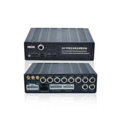 360° Active Monitoring Vehicle Safety System with 6CH Video Storage and 4G Connectivity, Waterproof, Night Vision, 10 Inch Display, Compatible with AGCO Models