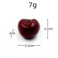 KI liangpeng Simulation PVC fruit block Strawberry Hami melo