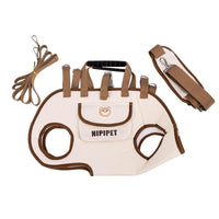VTX-6714405 Outdoor Pet Breathable Portable Crossbody One-Shoulder Backpack Carrier Dog Harness Polyester Home Decor Gifting Patio