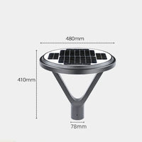 VTX-2528421 40W Led Power Popular Landscape Lights Outdoor Garden Pathway Light Solar Lamp Street Aluminum Alloy + PC Lightweight