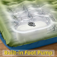VTX-1988645 Lightweight Portable Self-Inflating TPU Camping Mat Summer Outdoor Waterproof Durable Inflatable Mattress Hiking