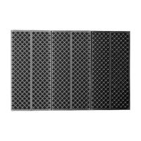 VTX-3708069 Waterproof Foldable Outdoor Camping Mat Beach Straw Rug Outside Indoor Area XPE Lightweight 70.9 x 23.6 x 0.8 in