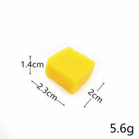 KI liangpeng Simulation PVC fruit block Strawberry Hami melo