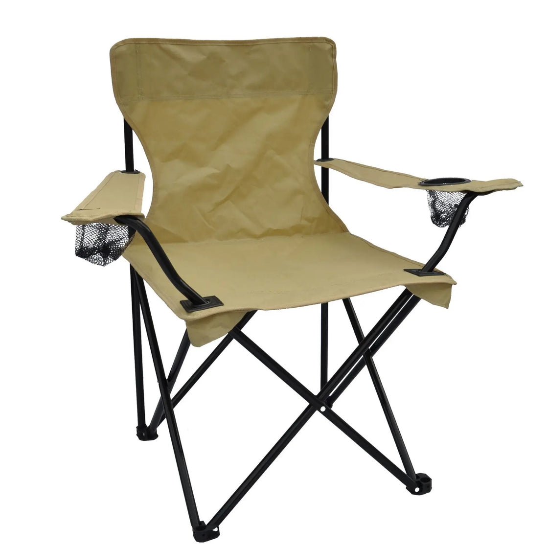 Lightweight Foldable Beach Camping Chair, Metal Frame, Moon Chair Style, 120-150 Kg Weight Capacity