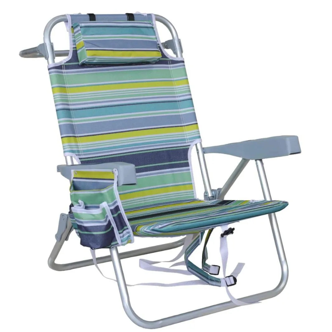 Folding Victorian Design Garden Chair, Portable PVC Outdoor Furniture