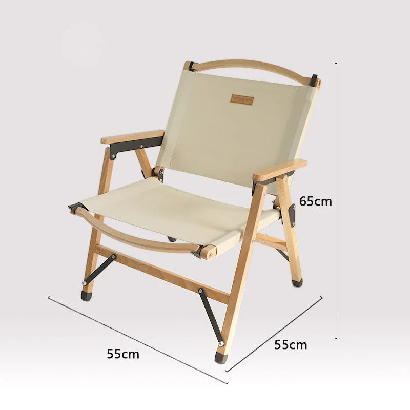 Outdoor Lightweight Folding Canvas Beach Chair - Model HS-LYY010-2