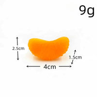 KI liangpeng Simulation PVC fruit block Strawberry Hami melo