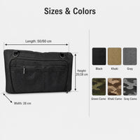 VTX-9808677 Camper Van Hanging Storage Organizer RV Overhead Ceiling Bag Modular Large Capacity Oxford Fabric Gear Cabinet