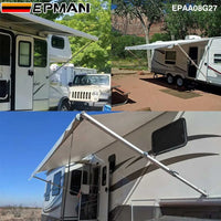 VTX-0136357 EPMAN Mounting Bracket Domestic Sun Chaser Bottom Assembly Awning Arm Replacement RV Camper Trailer EPAA08G27 Home