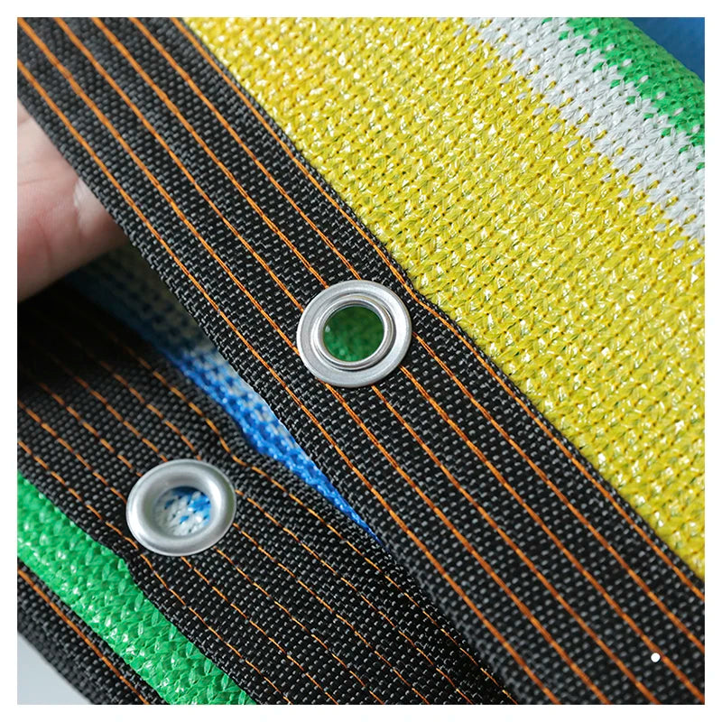 Multi-Purpose Shade Net for Camping Tent Awning Extension, HDPE, UV Protection, Wind Resistant, 80% Shading Rate