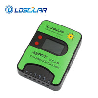 VTX-4166821 MPPT Solar Charge Controller LCD Display 12V/24V 30A Capacity Multi-Load Protection RV Boat Home Off Grid Inverter