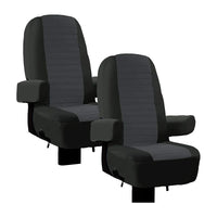 VTX-1152165 Classic Accessories RV Seat Covers Captain Seats Arm Rest Cover Heavy Duty Fabric Fit Style 23.5"W 23.5"H Bedroom