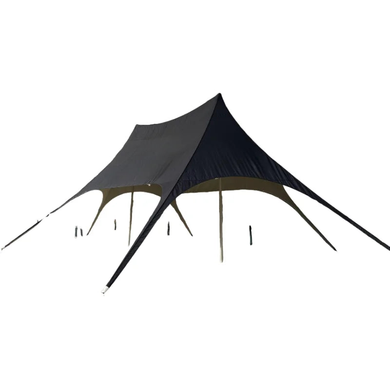 Waterproof Camping Tent with Aluminum Frame and Galvanized Steel Pipe for Outdoor Events and Parties