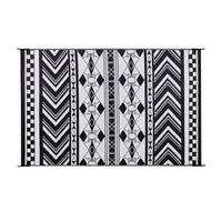 VTX-2134821 Camping Rugs Machine Made PP Washable Weatherproof Reversible Large Floor Mat Outdoors RV Patio Backyard Deck Picnic