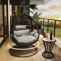 Modern Design Indoor Outdoor Rocking Swing Bird's Nest Balco