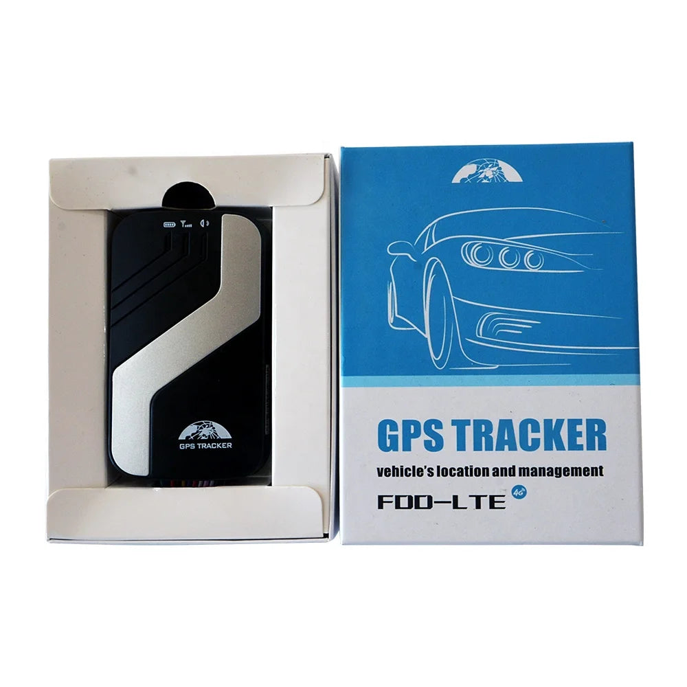 4G GPS Tracker for Motorcycles, Trucks, and Vehicles with Real-Time Positioning, Waterproof Design, and Multiple Alarm Features