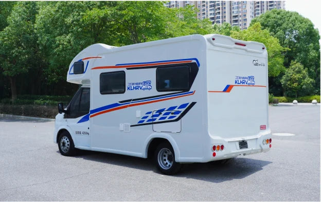 KLHRV JMC Chassis Complete Equipment Recreational Vehicle 5995*2350*2920mm Diesel Motorhome