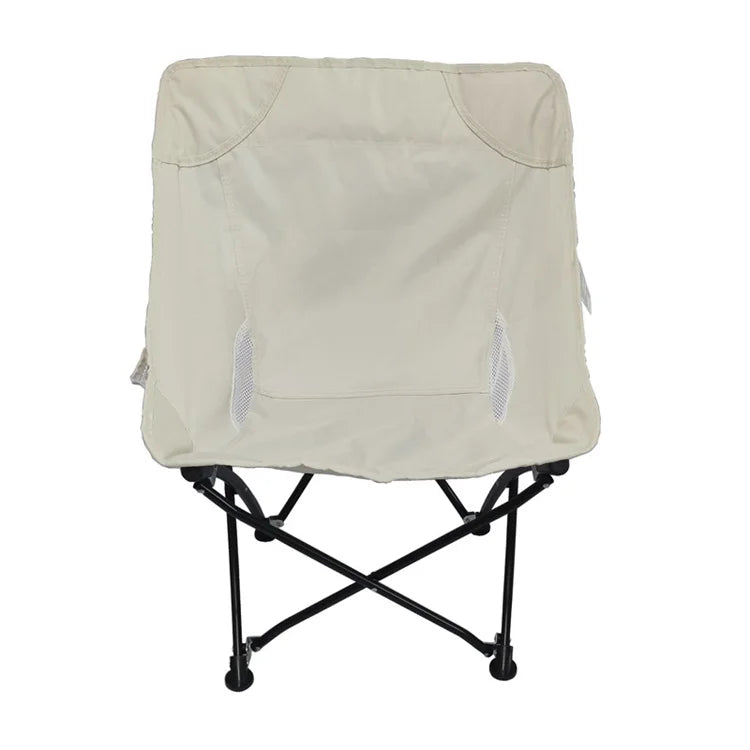 Aluminum Oxford Fabric Folding Chair with Armrest for Outdoor Use