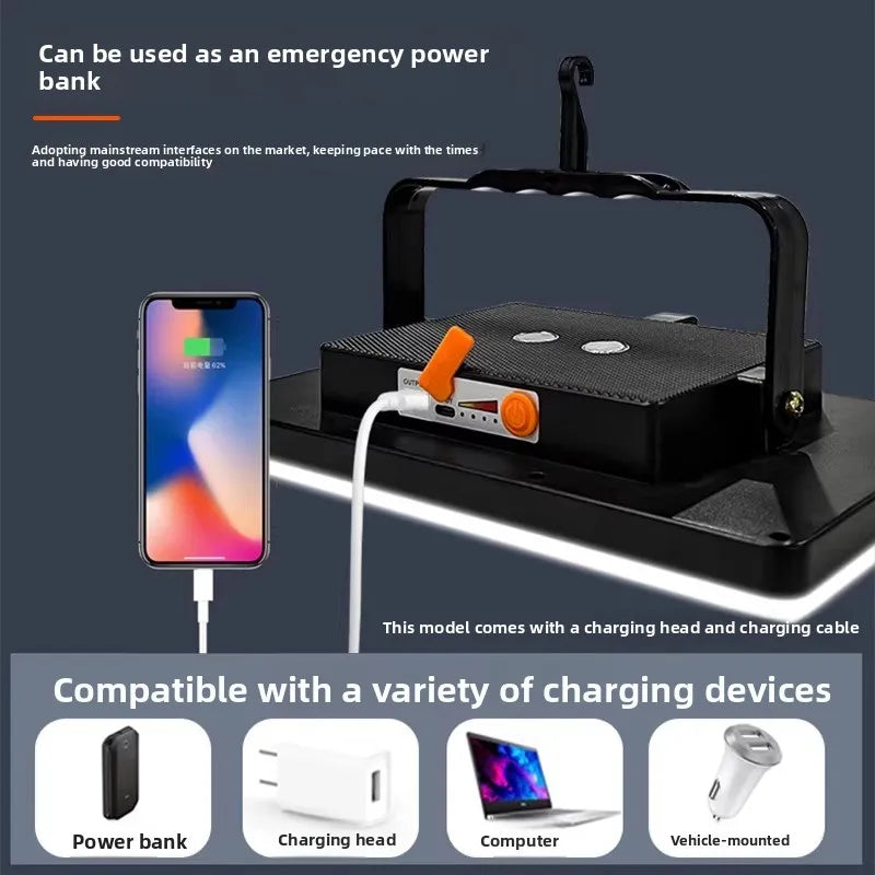 5V LED Emergency Hanging Light for Camping and Outdoor Use