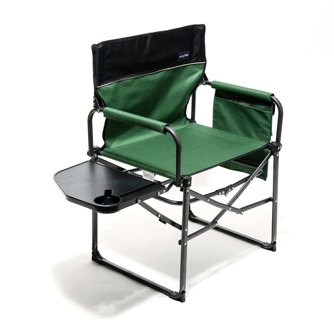 Metal Folding Lawn Chair, Outdoor Furniture, Camping Chair, Beach Chair, Iron Frame, 300 lbs Capacity, Modern Design
