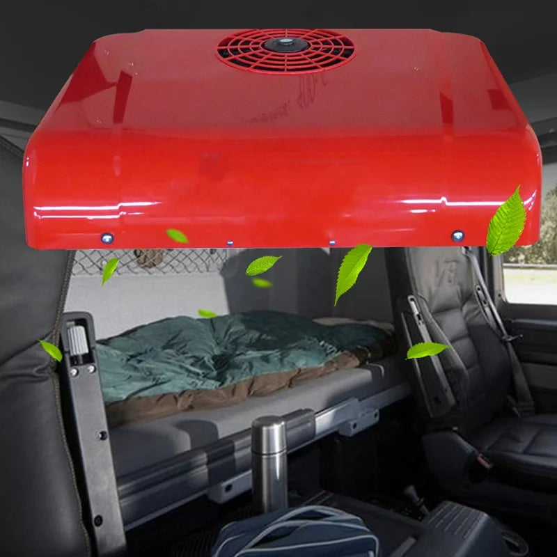 Universal 12V/24V Electric Car Air Conditioning System for Trucks, RVs, and Buses
