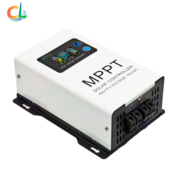 VTX-4265125 30A MPPT Solar Buck Charge Controller 150V Adjustable 12V 24V 48V LCD Color Display Regulator Home/Car/RV System