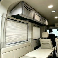 VTX-9808677 Camper Van Hanging Storage Organizer RV Overhead Ceiling Bag Modular Large Capacity Oxford Fabric Gear Cabinet