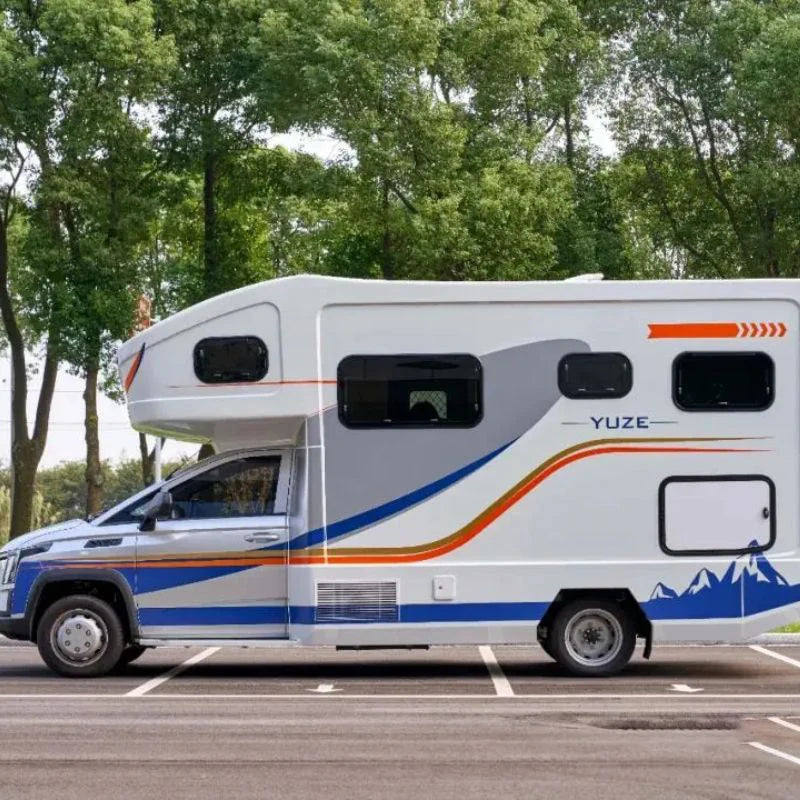 Luxury Motorhome Right Hand Drive Electric Vehicle Customized Caravan for Outdoor Camping