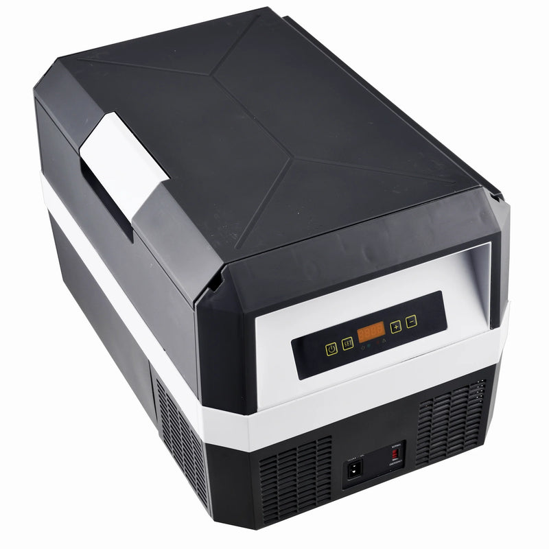 VTX-9218853 25L Portable Compressor Camping AC DC Cooler Box Mini Refrigerator Car Fridge Freezer Outdoor caravan Hiking Travel