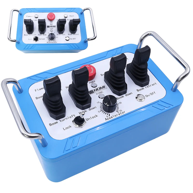 IP65 Waterproof Hydraulic Joystick Proportional Valve Remote Control Kit for Crane Loader Truck NM-002