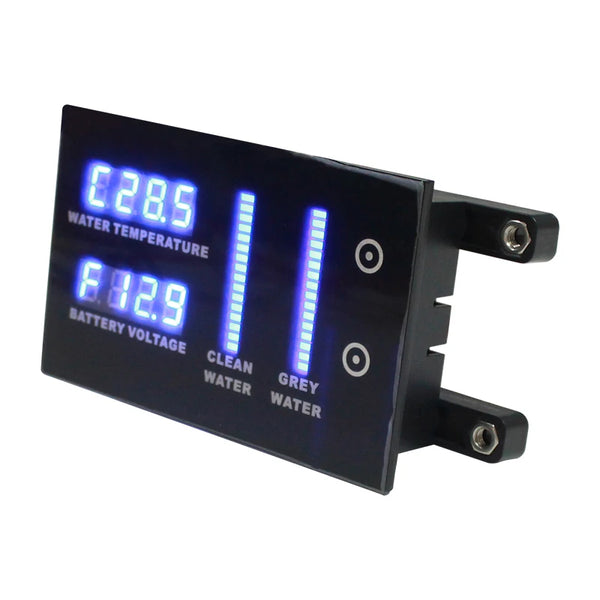 VTX-8268581 TYTXRV Camper Part Include Voltmeter Water Meter Temperature Gauge 2 Way Touch Switch Control Panel Caravan Home Decor